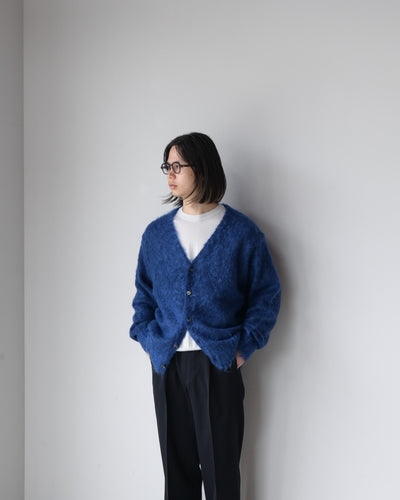 YLEVE MOHAIR NAPPING KNIT CARDIGAN
