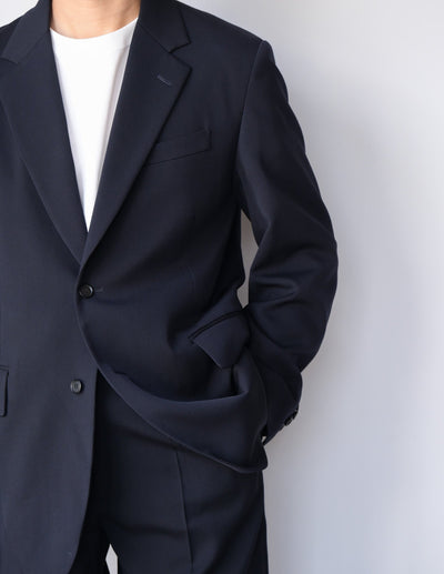 YLÈVE / 2/72 WOOL TRICHOTINE JACKET/TROUSERS