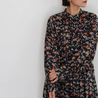 THE SHINZONE ALYSSUM PRINTED BLOUSE / DRESS