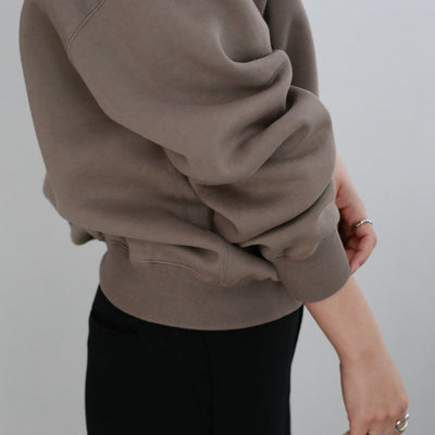 AURALEE SMOOTH SOFT SWEAT P/O