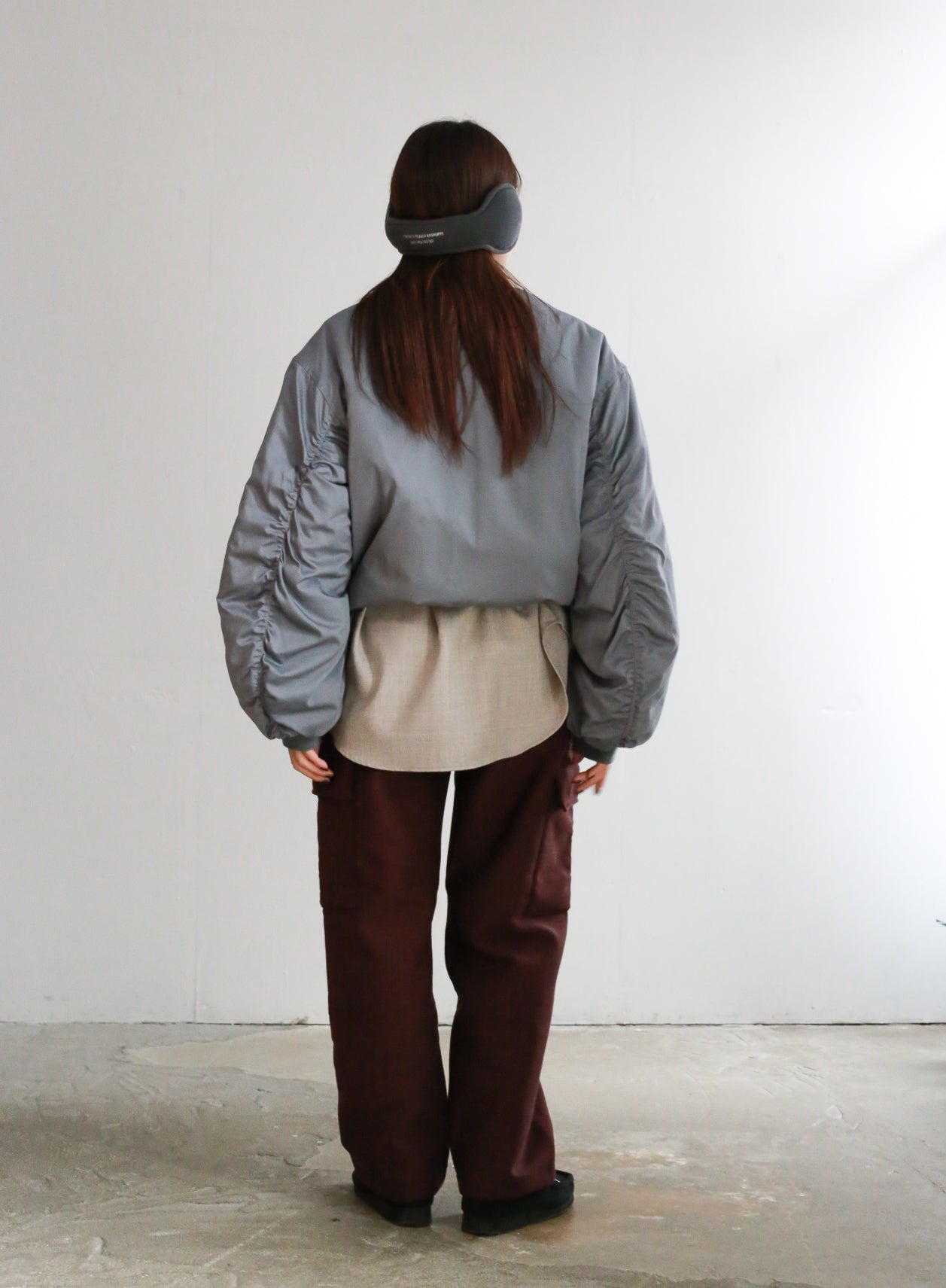 Graphpaper Silicon Poplin Padded Bomber – Chum!