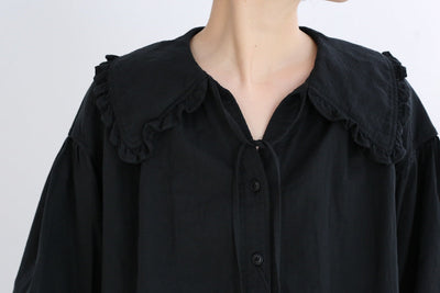 THE SHINZONE COTTON GAUZE BLOUSE