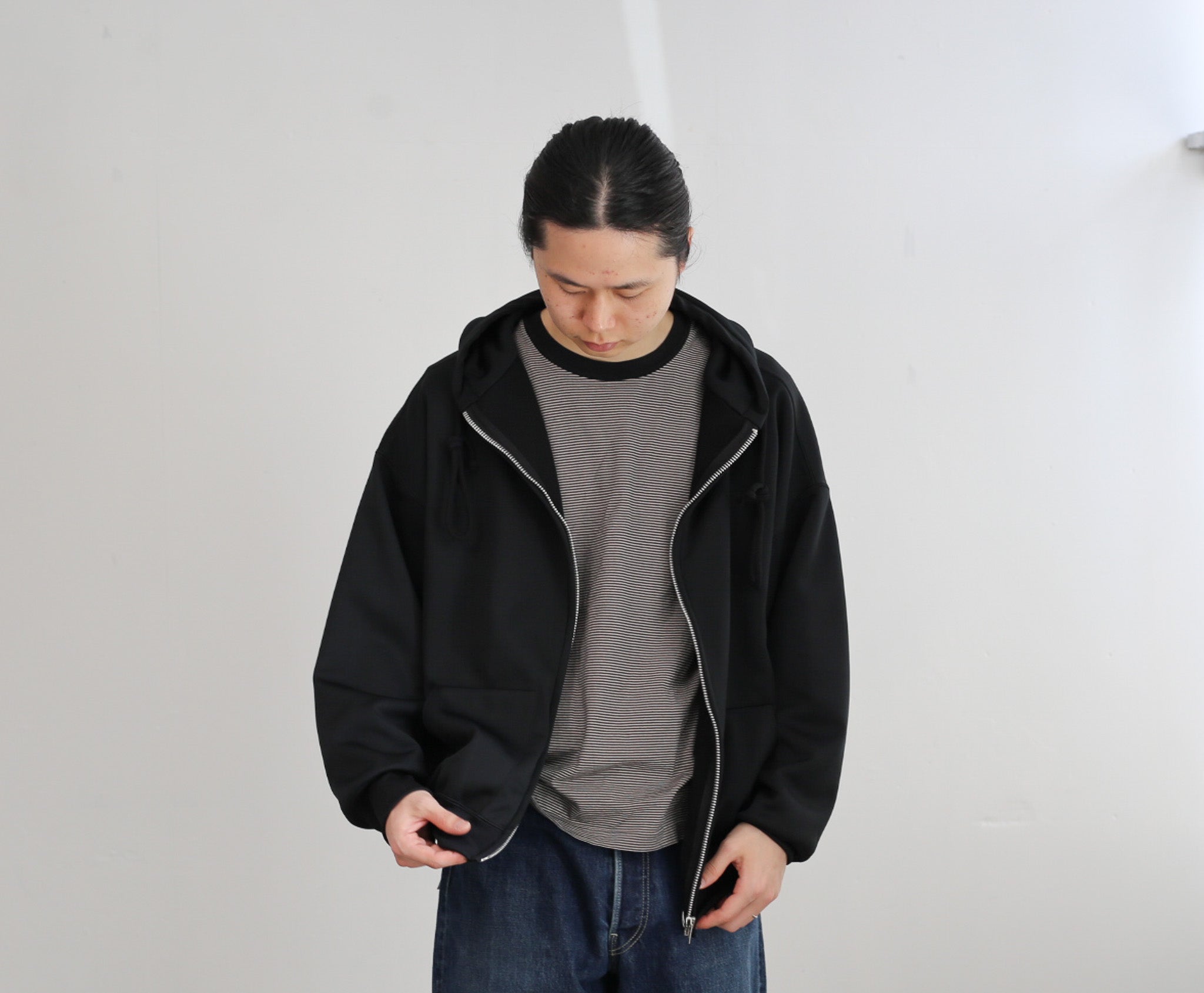 【専用】定価35200円 FOUNDOUR ジップアップ パーカー XL FOUNDOUR ZIP UP HOODIE（ファウンダジップアップフーディー