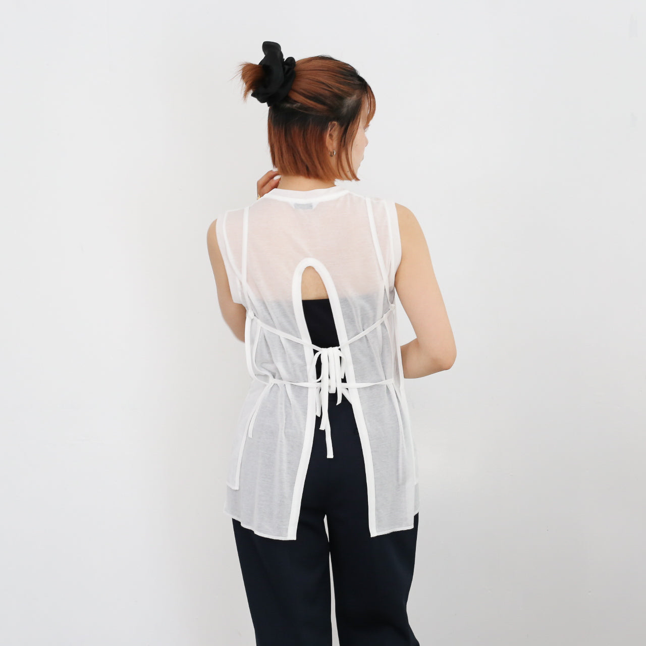 PHEENY Cotton nylon sheer N/S ensemble – Chum!