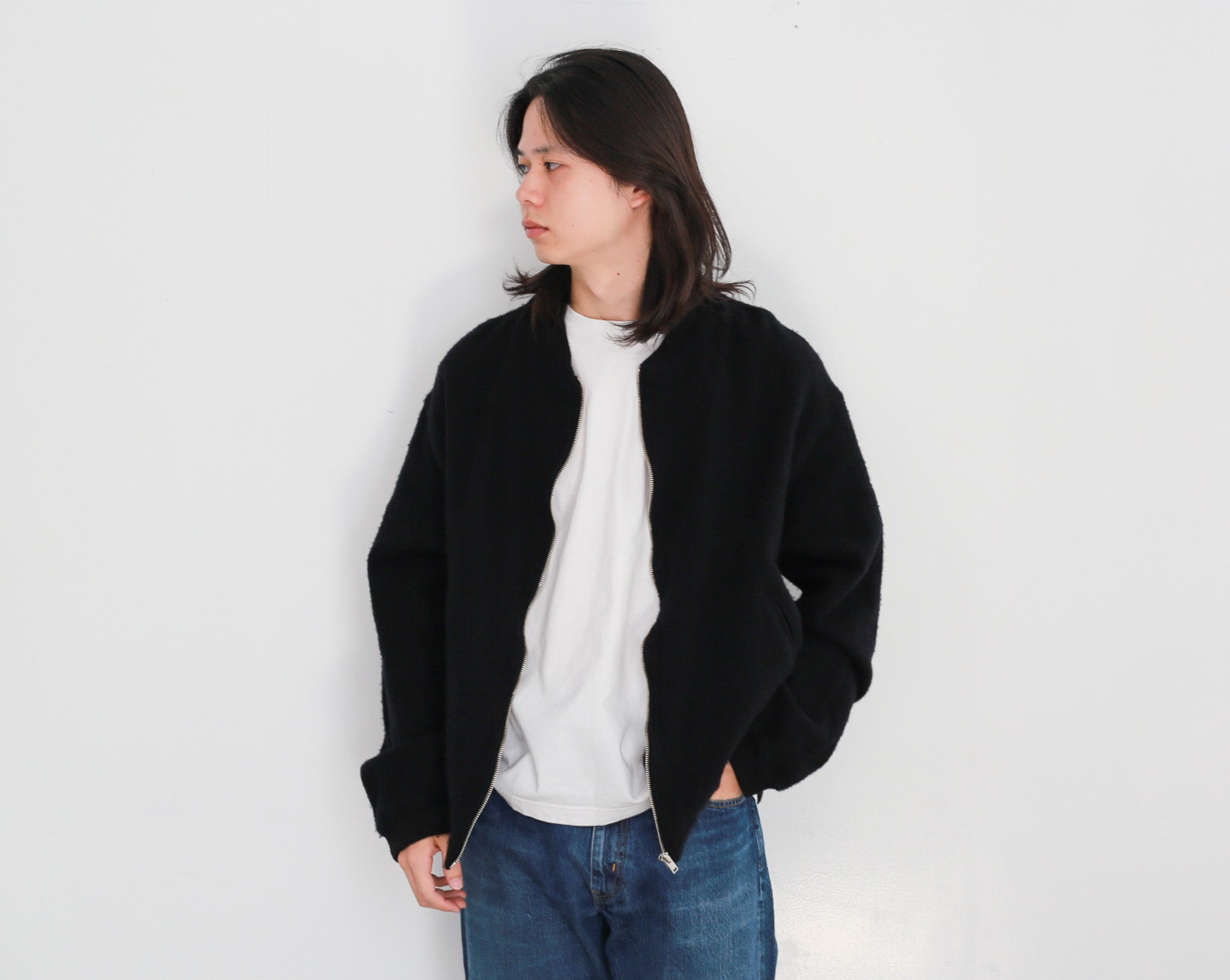 SOE READY TO WEAR Boiled Wool Bomber Jacket – Chum!