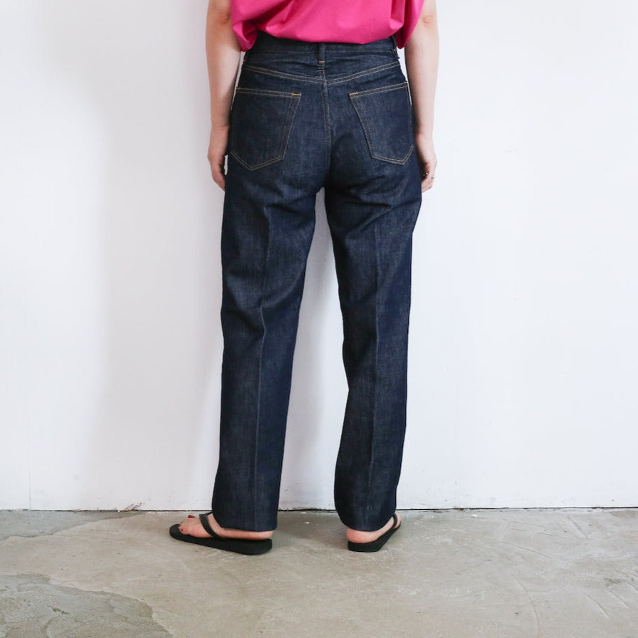 AURALEE HARD TWIST DENIM 5P PANTS 