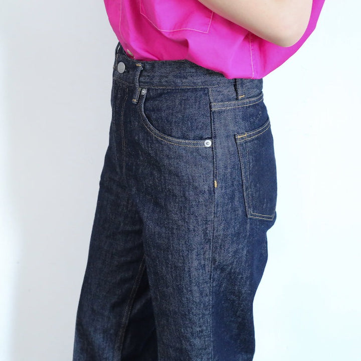 AURALEE HARD TWIST DENIM 5P PANTS 