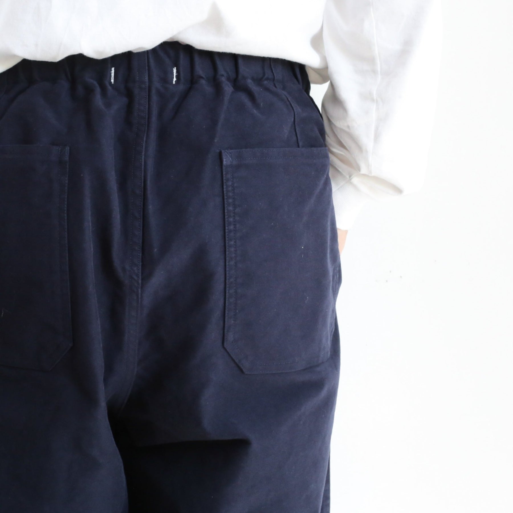 Ｙ / ORGANIC COTTON MOLESKIN TAPERED EASY TR 