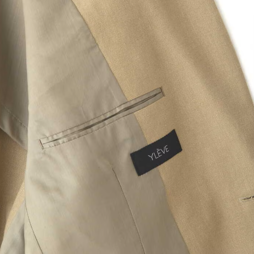 24SS】YLÈVE HEMP ORGANIC COTTON CANVAS JK 