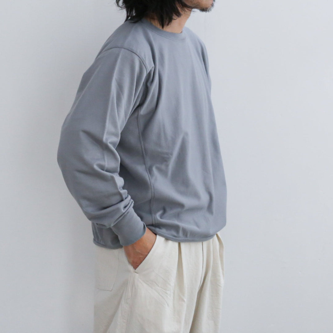 24SS】AURALEE ELASTIC HIGH GAUGE SWEAT P/O 