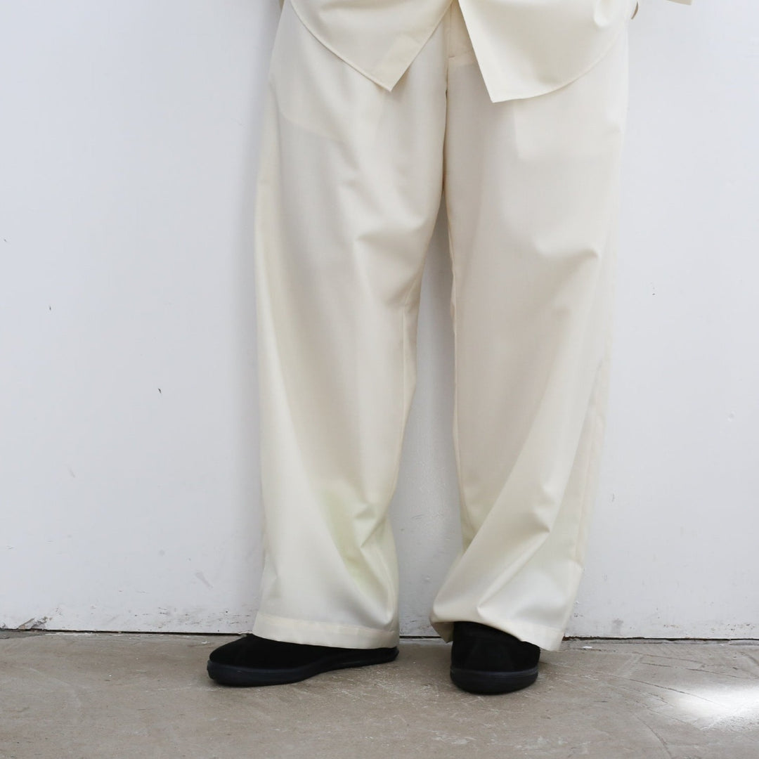 Graphpaper Fine Wool Tropical Easy Wide Pants 