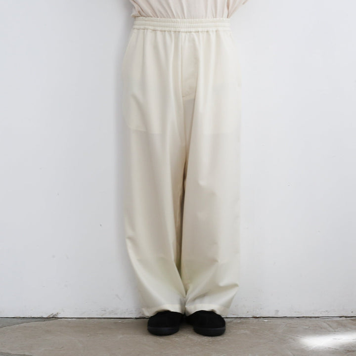 Graphpaper Fine Wool Tropical Easy Wide Pants 