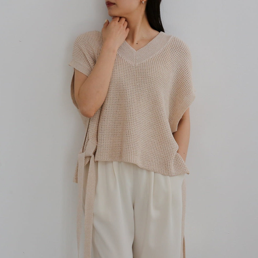 Graphpaper Linen SOLOTEX Knit Vest 