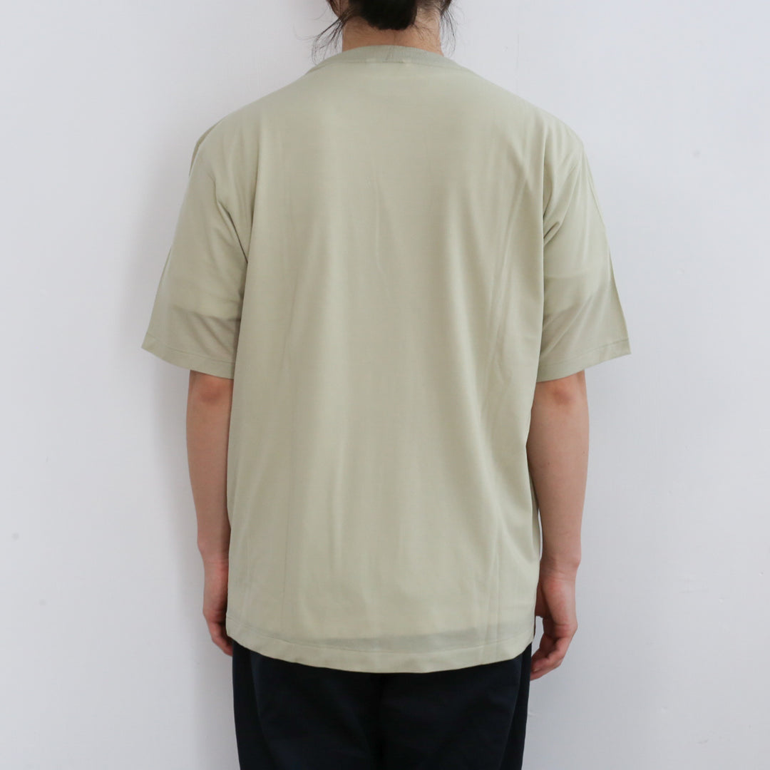 24SS】AURALEE SUPER SOFT WOOL JERSEY TEE