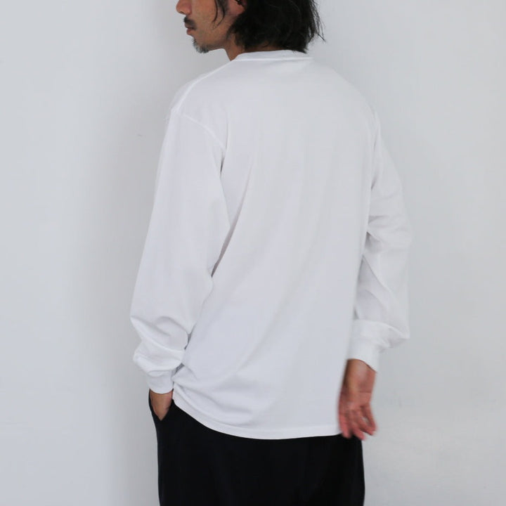 【24AW】AURALEE LUSTER PLAITING L/S TEE 