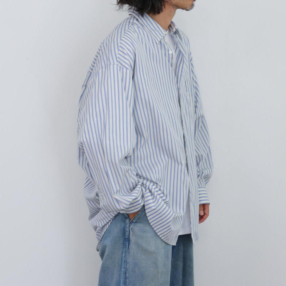 【24AW】Graphpaper Broad L/S Oversized Regular Collar Shirt