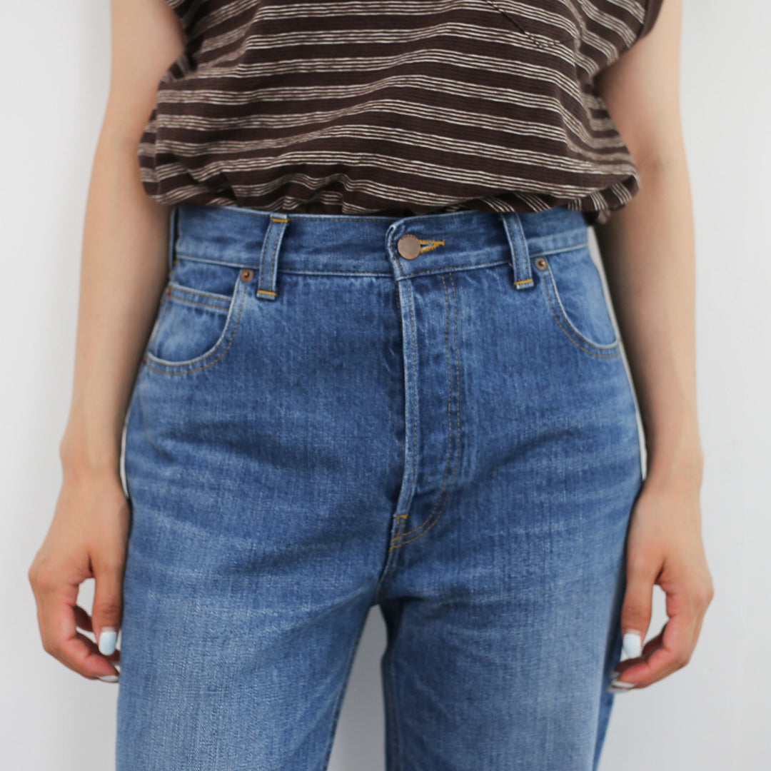 【24AW】PHEENY Vintage denim semi flared pants – Chum!