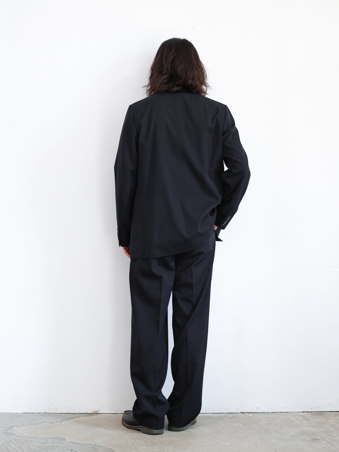 24AW】AURALEE LIGHT WOOL MAX GABARDINE TWO-TUCK SLACKS 