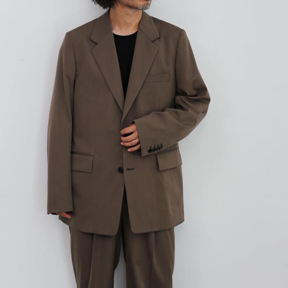 24AW】AURALEE LIGHT WOOL MAX GABARDINE JACKET 