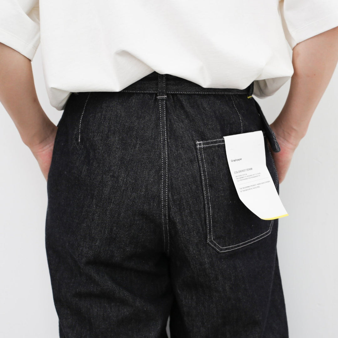 24AW】Graphpaper Colorfast Denim Belted Pants 