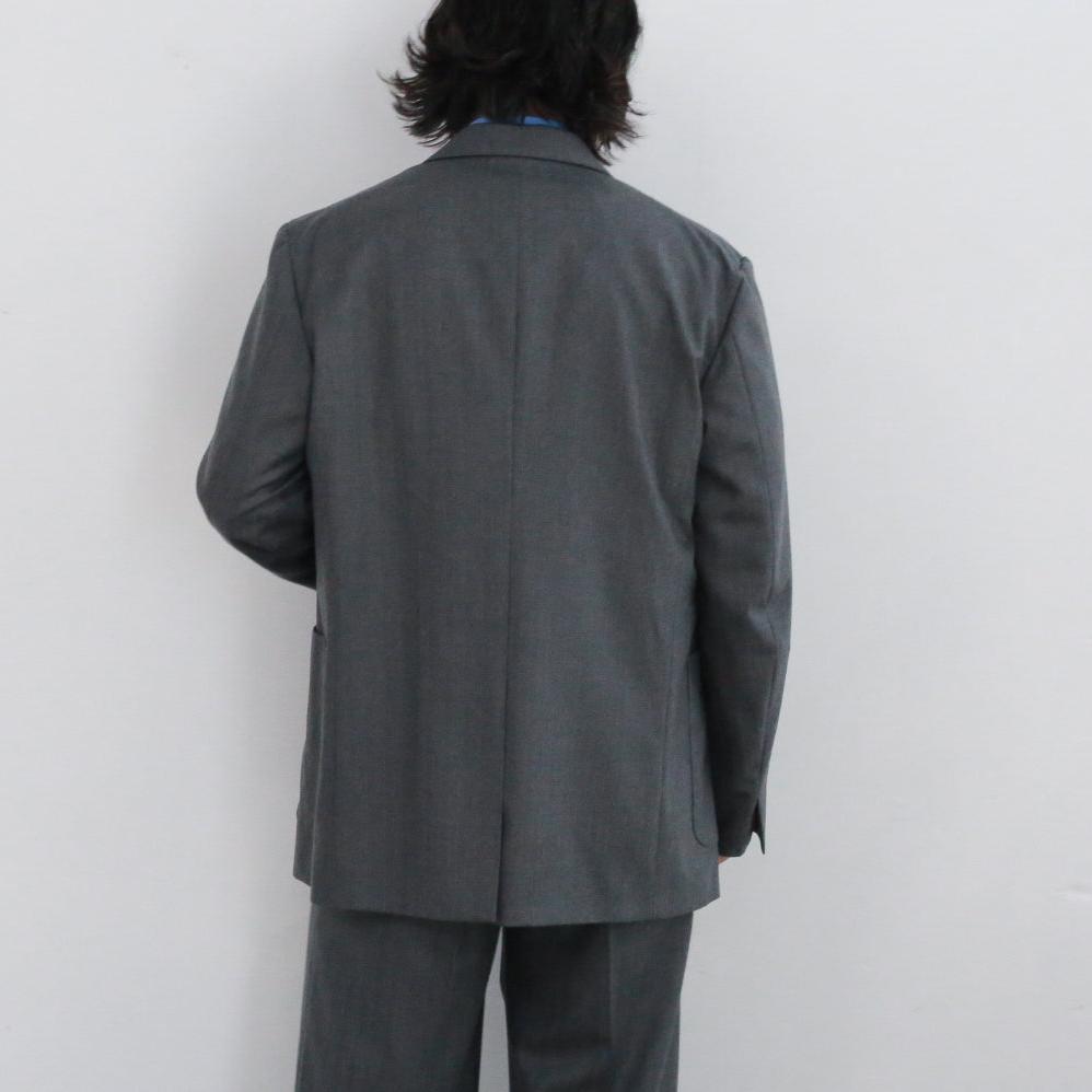 【24AW】AURALEE WOOL FULLING FLANNEL STRIPE JACKET 