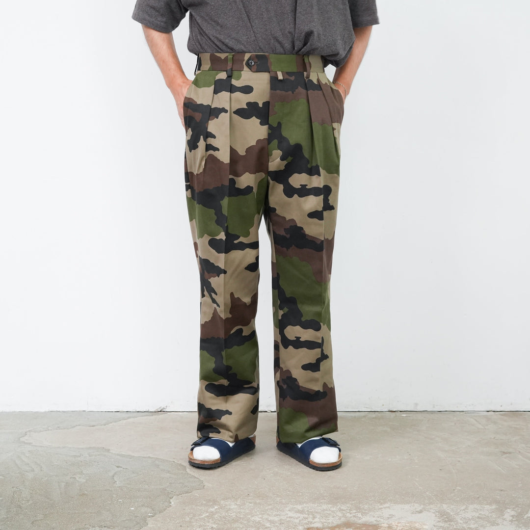 【新品タグ付き】90's French F-2 CAMO NEAT Chino NEAT NEAT Chino 90's French F-2 CAMO [CAMO] - Fresh Service