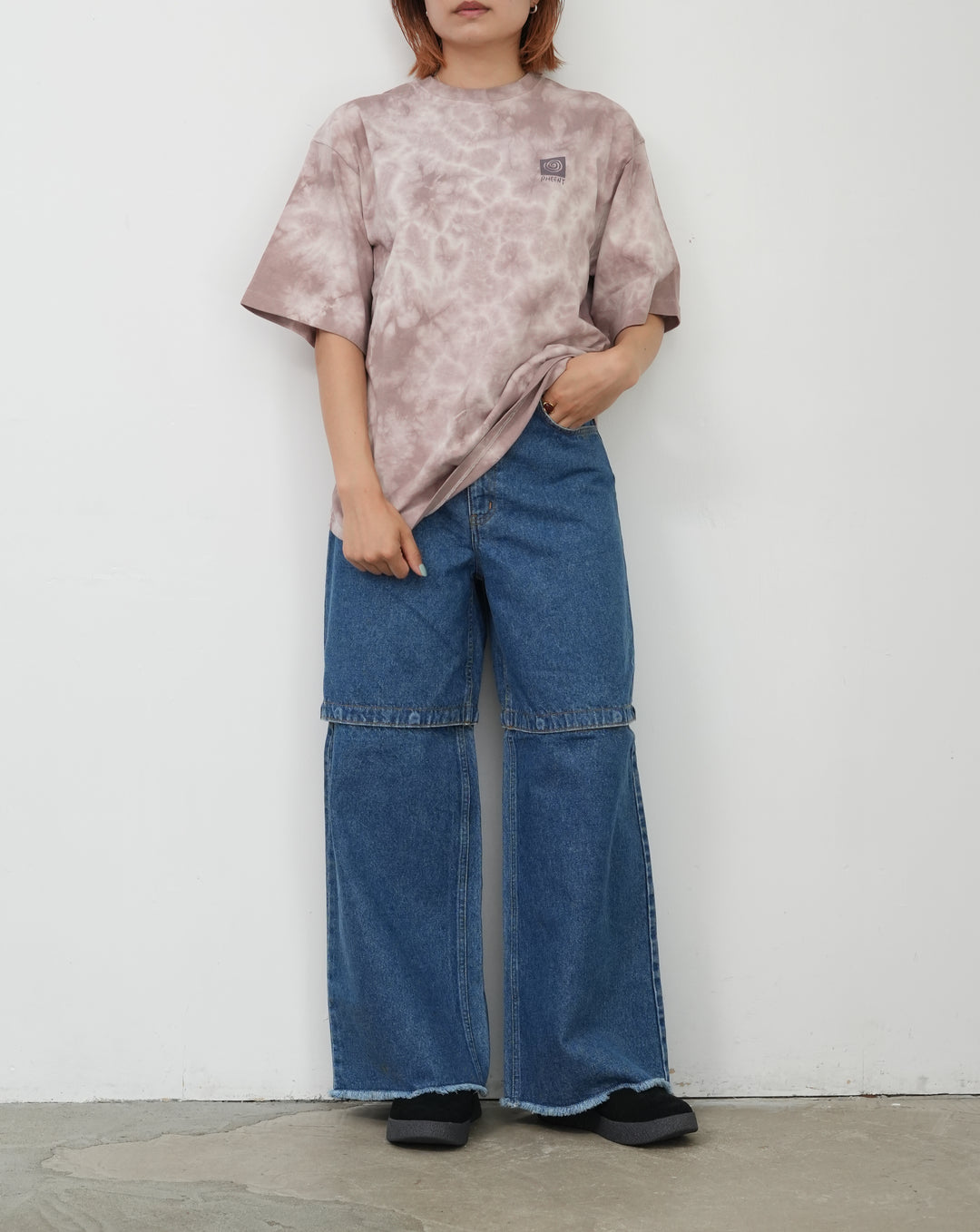 PHEENY Denim Convertible Pants ブラック 25AW 25AW】PHEENY Denim convertible pants 