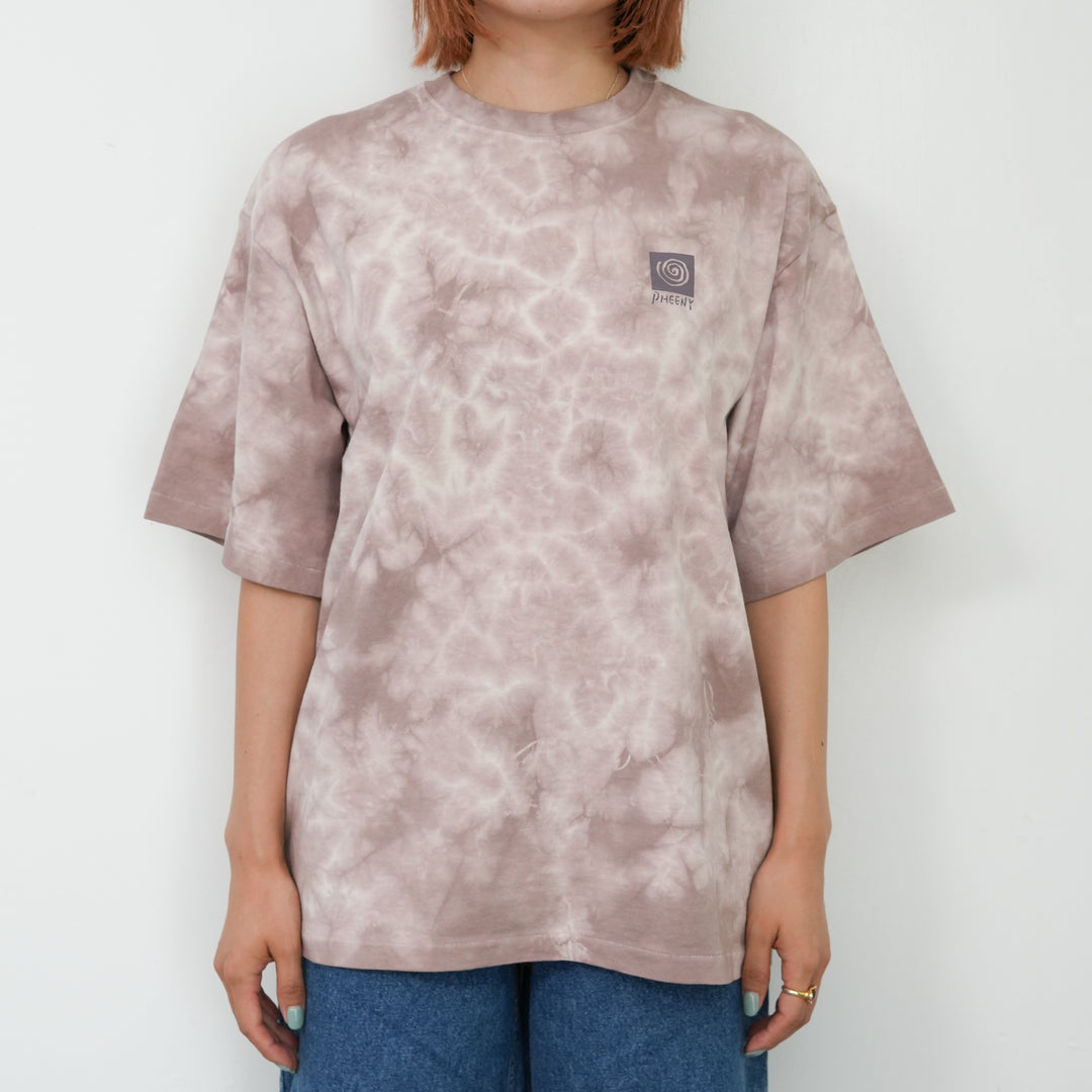 【即日発送】1度着用 pheeny タイダイ Tシャツ ブラウン フィーニー 即日発送】1度着用 pheeny タイダイ Tシャツ ブラウン