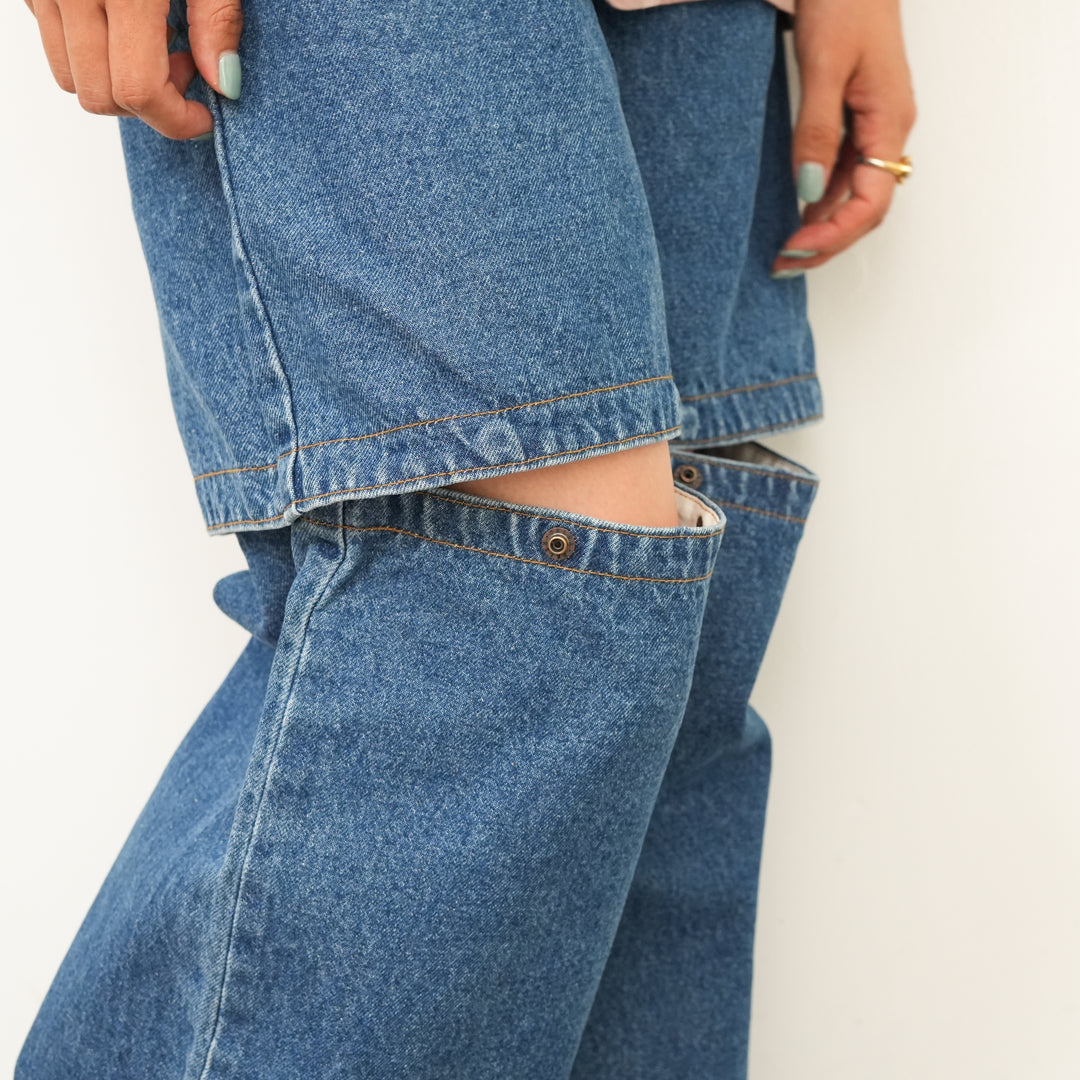 25AW】PHEENY Denim convertible pants 