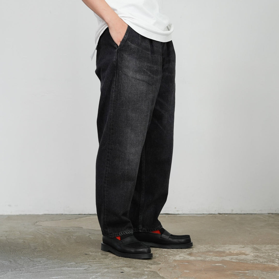 パンツ 25AW Graphpaper Selvage Denim DARK FADE Graphpaper) Selvage Denim Two Tuck Tapered Pants(DARK FADE
