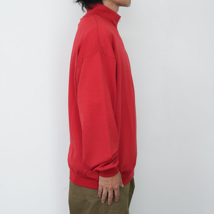 25AW】AURALEE LIGHT WOOL SWEAT HALF ZIP P/O 
