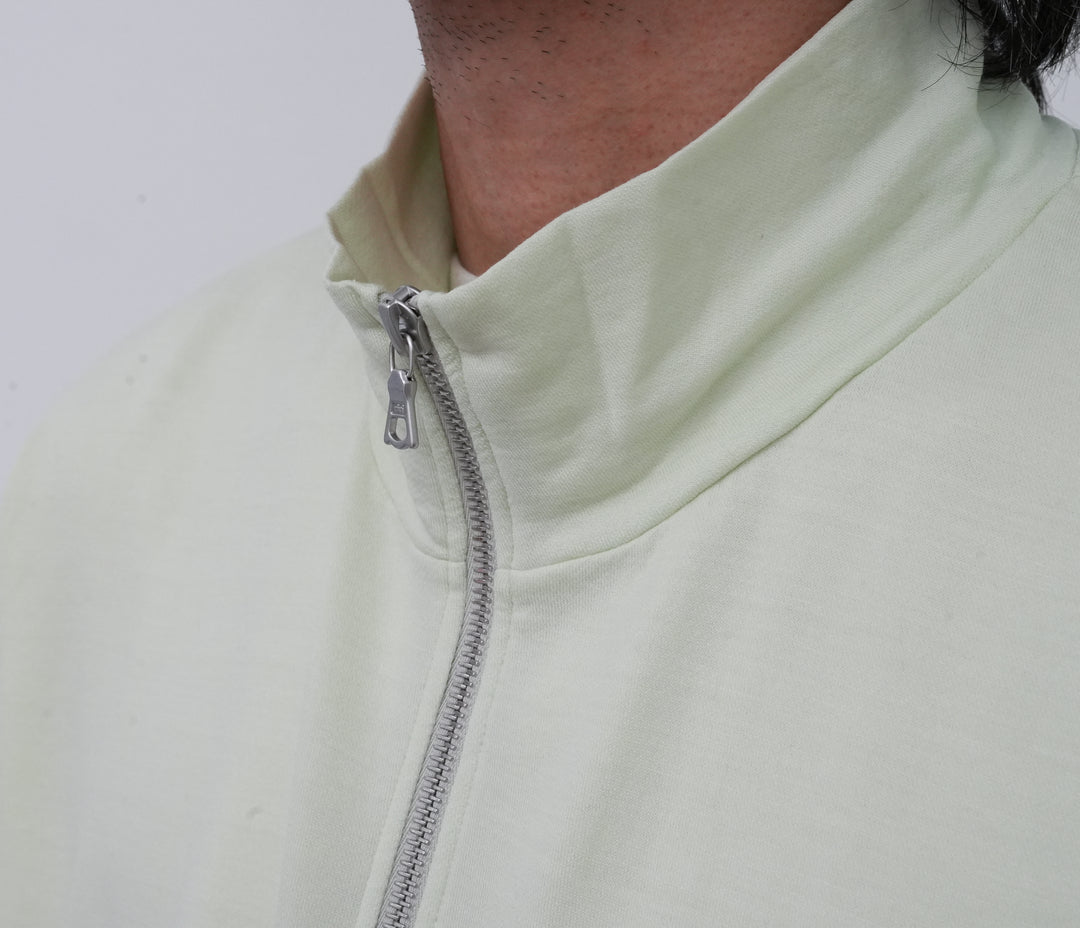 25AW】AURALEE LIGHT WOOL SWEAT HALF ZIP P/O 