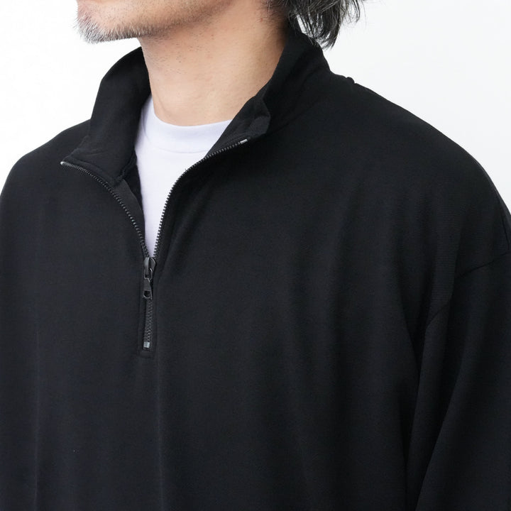 25AW】AURALEE LIGHT WOOL SWEAT HALF ZIP P/O 