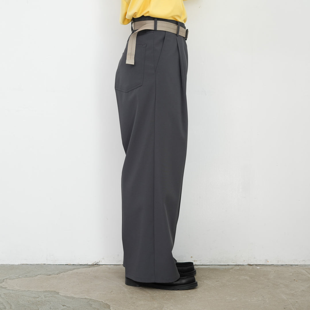 Graphpaper Semi Dull Oxford Wide Trousers 
