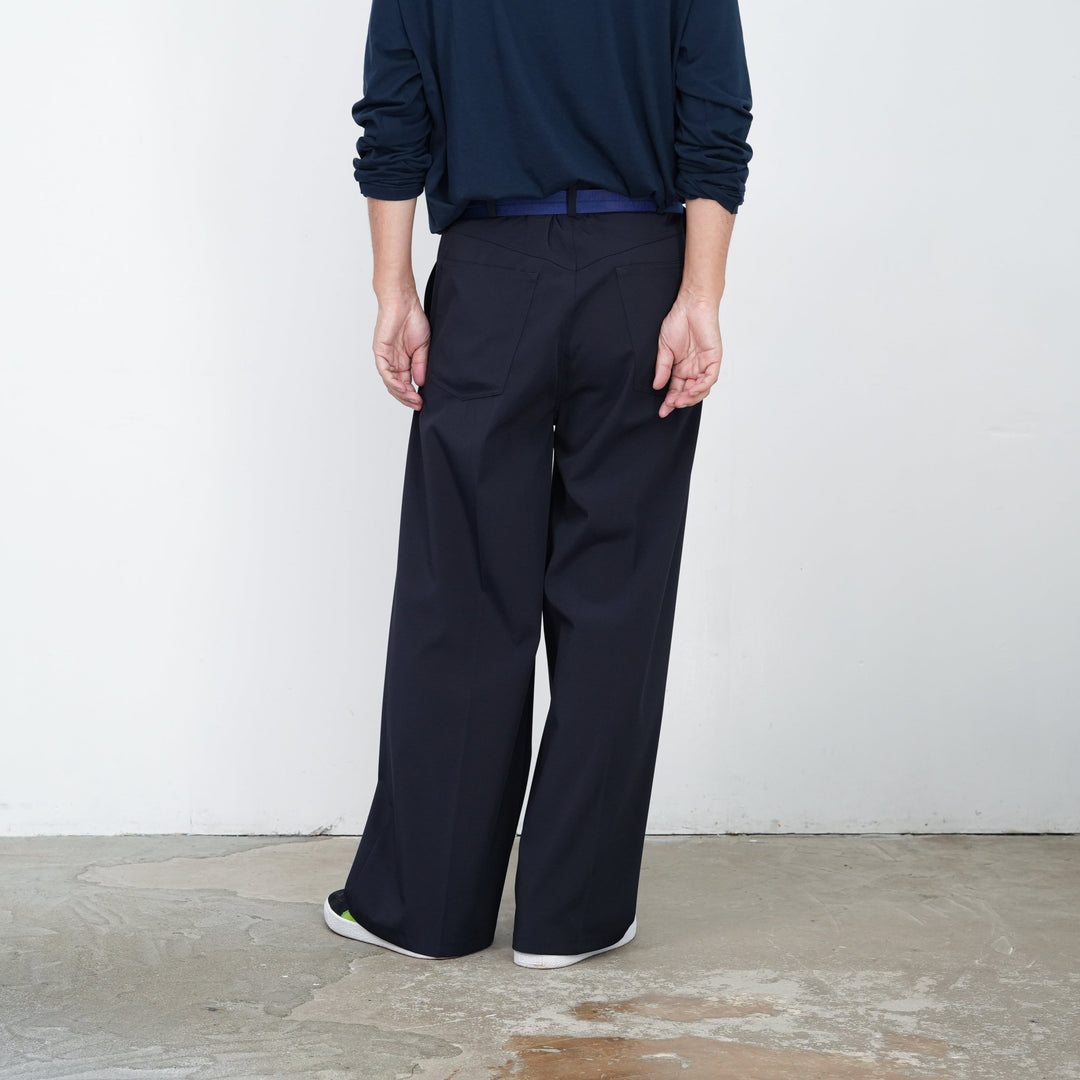 Graphpaper Semi Dull Oxford Wide Trousers 