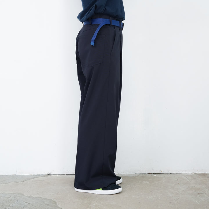 Graphpaper Semi Dull Oxford Wide Trousers 