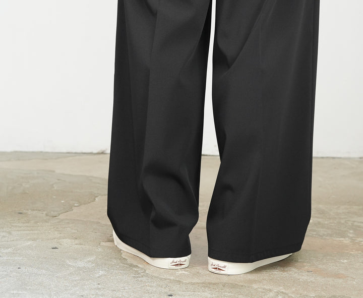 Graphpaper Semi Dull Oxford Wide Trousers 