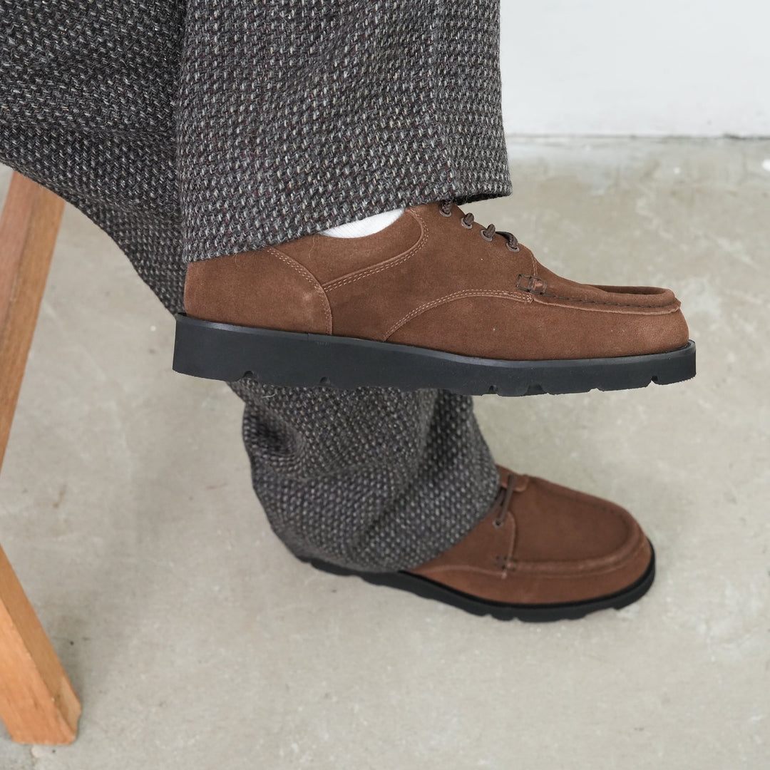 25aw 新品 MARBOT マルボー スウェード ローファー 41 25AW】Marbot MOCCASIN SHOES 