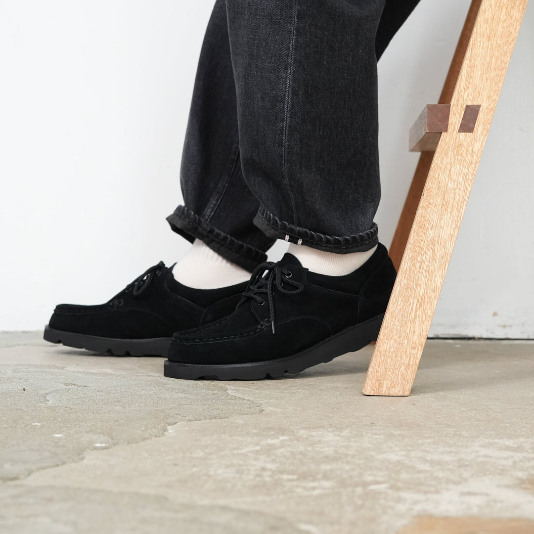 25aw 新品 MARBOT マルボー スウェード ローファー 40 25AW】Marbot MOCCASIN SHOES 