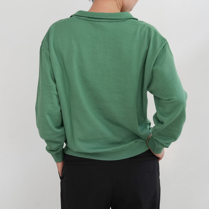 25AW】SUPER HIGH GAUGE SWEAT HALF ZIP P/O 