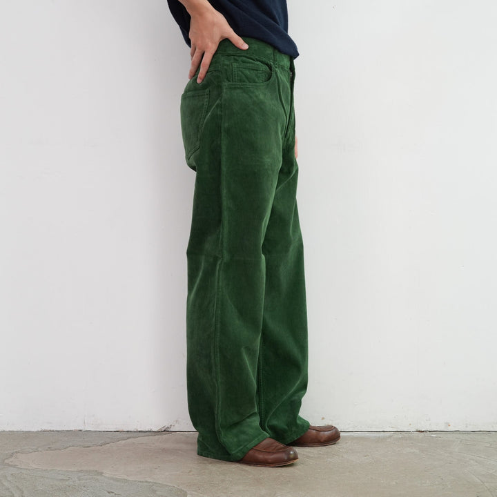 パンツ AURALEE PIGMENT DYED CORDUROY PANTS 4 AURALEE / FINX CORDUROY WIDE 5P PANTS 4 - メルカリ
