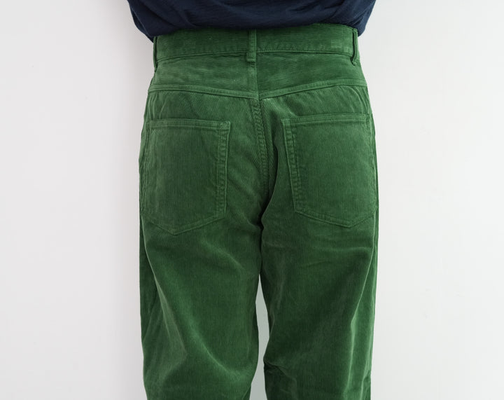25AW】AURALEE PIGMENT DYED FINX CORDUROY WIDE 5P PANTS