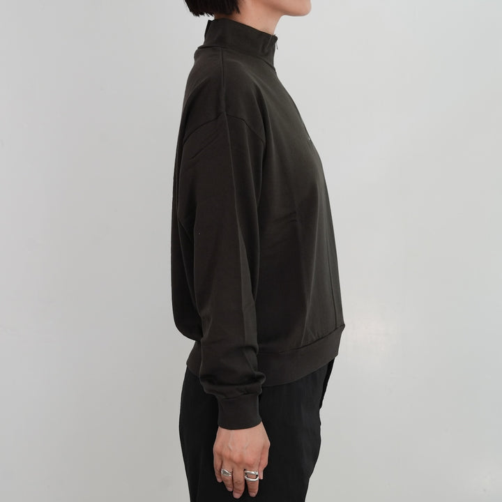 25AW】SUPER HIGH GAUGE SWEAT HALF ZIP P/O 