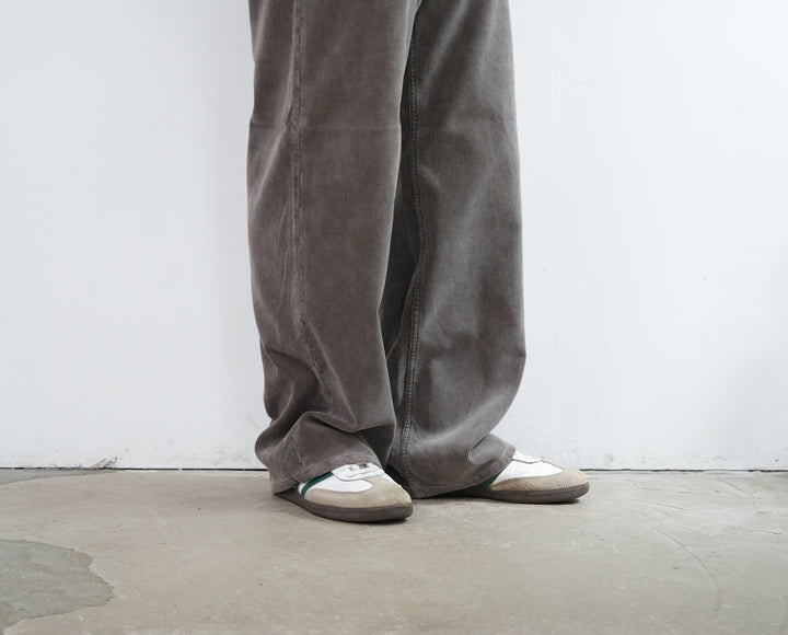 25AW】AURALEE PIGMENT DYED FINX CORDUROY WIDE 5P PANTS