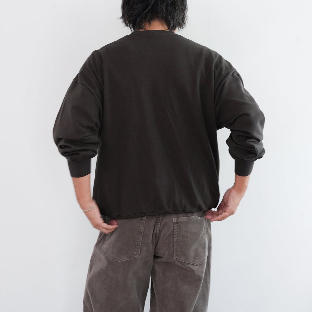 25AW】AURALEE SUPER HIGH GAUGE SWEAT P/O 