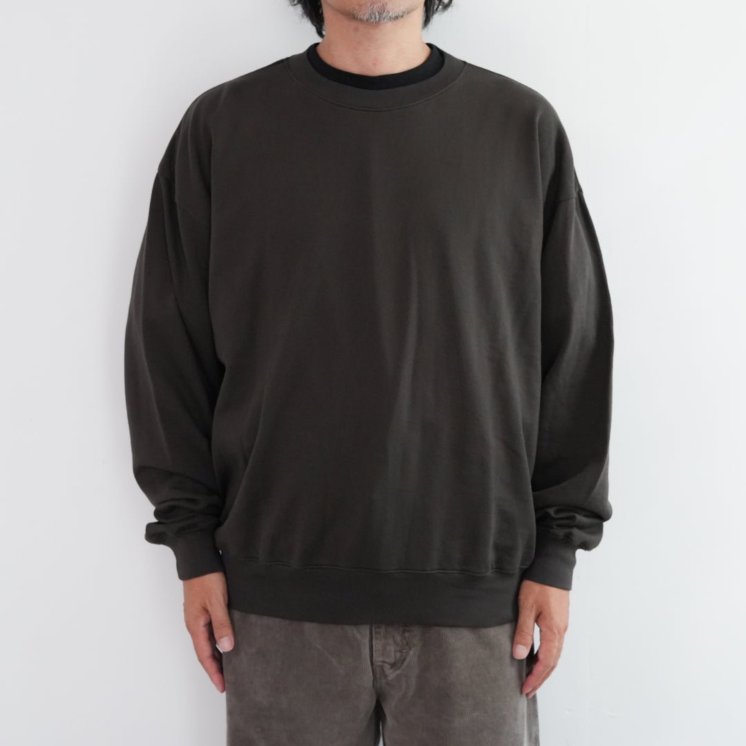 25AW】AURALEE SUPER HIGH GAUGE SWEAT P/O 
