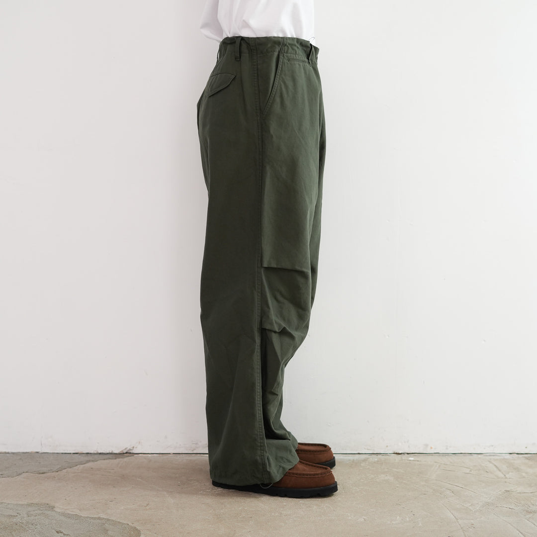 Graphpaper Cotton Cupro Back Satin Military Pants 