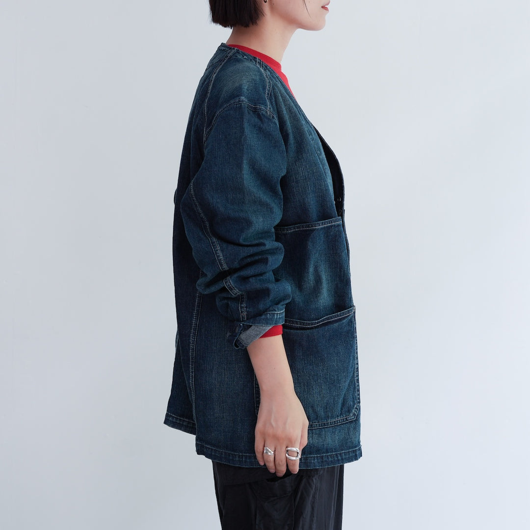 25AW】THE SHINZONE NO COLLAR COVERALL