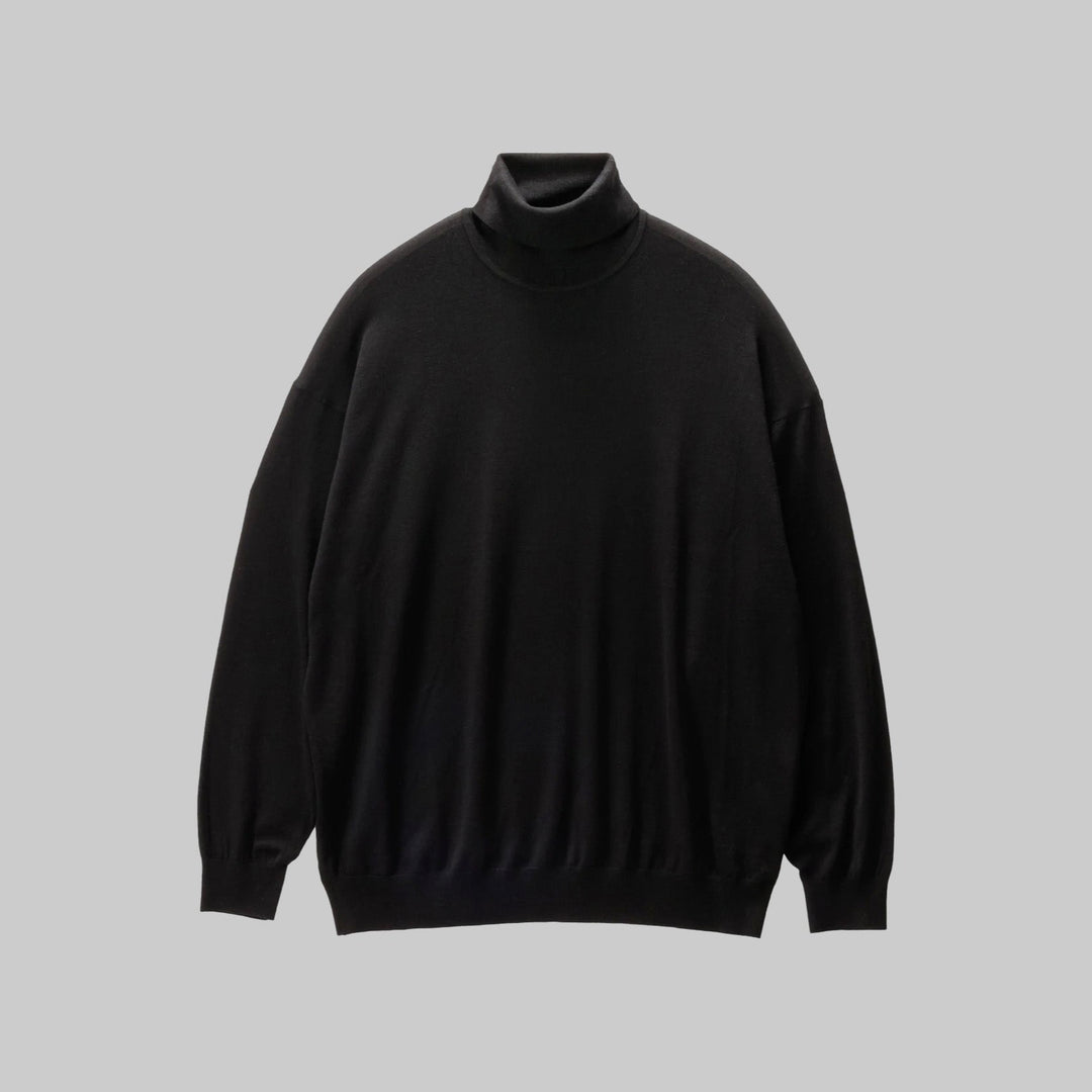 Graphpaper High Gauge L/S Oversized High Neck Knit 