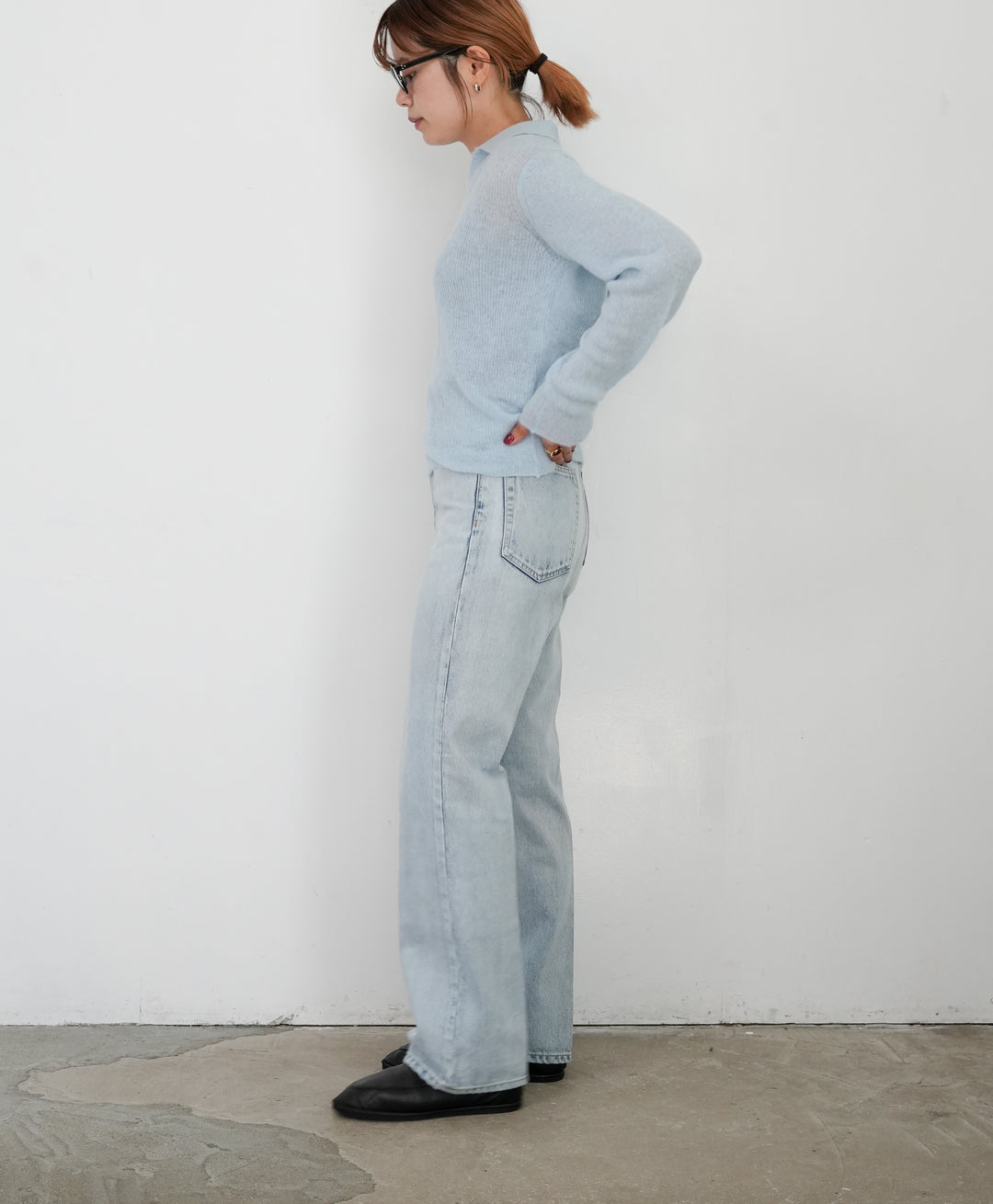 AURALEE アルパカ スキッパーポロ ニット 25aw AURALEE アルパカ スキッパーポロ ニット 25aw AURALEE【オーラリー